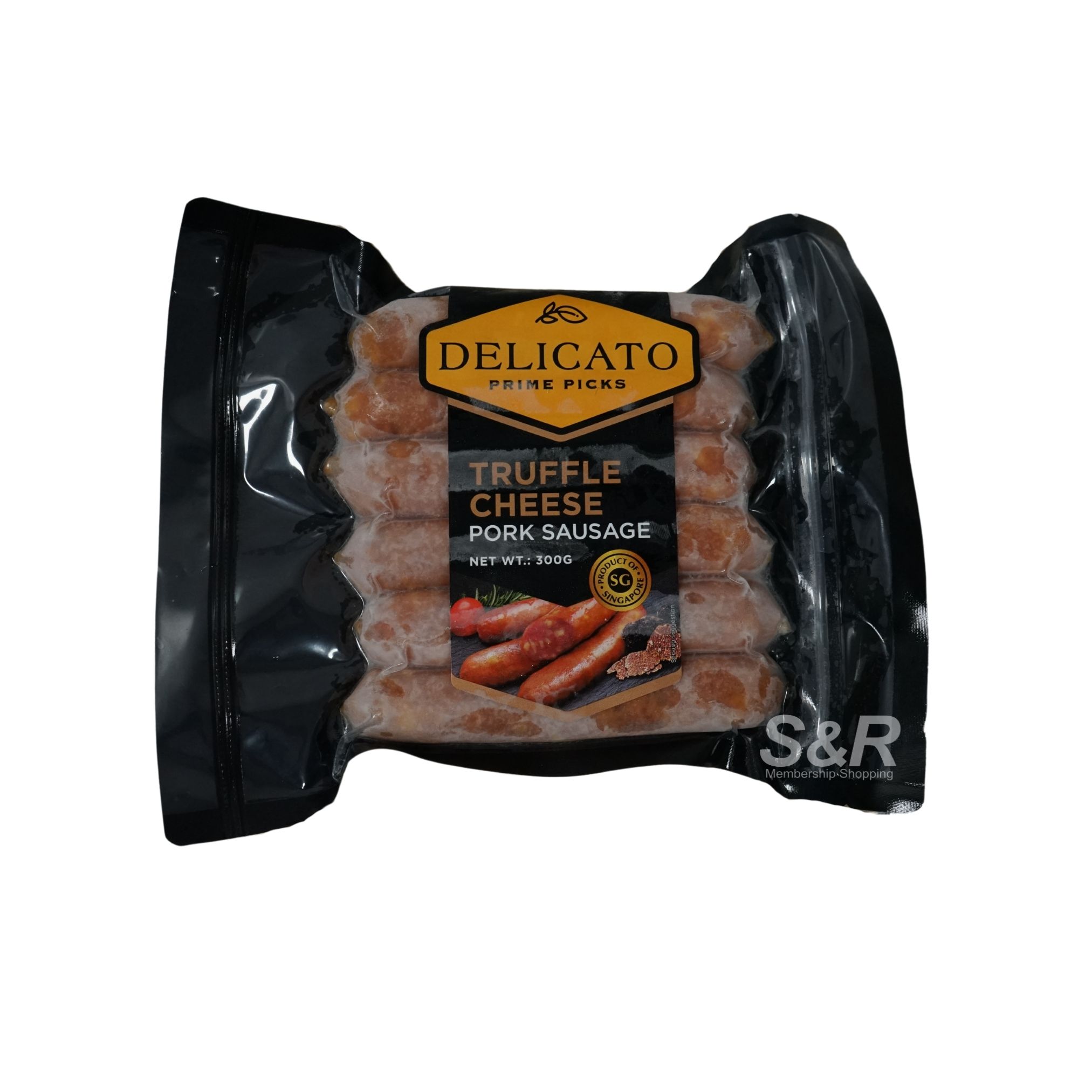 Delicato Truffle Cheese Pork Sausage 300g Delicato Truffle Cheese Pork Sausage 300g